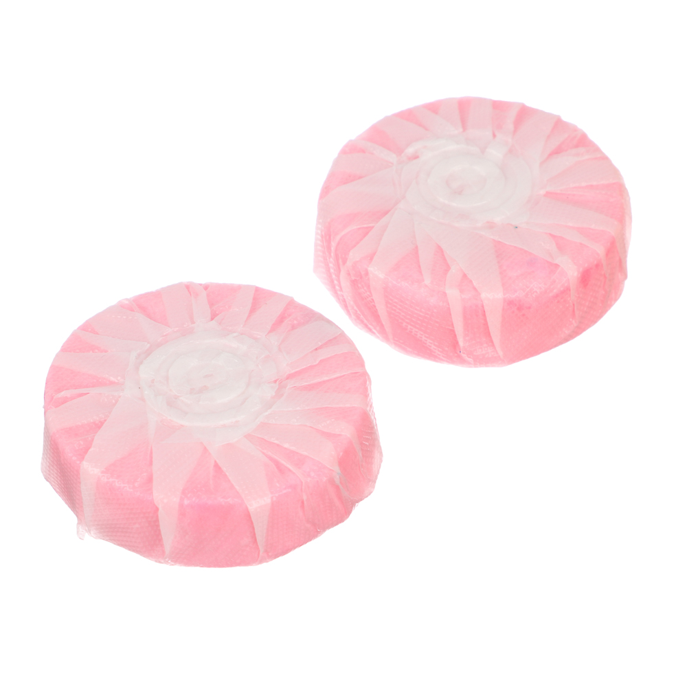 NEW GALAXY Освежитель таблетка для сливного бачка унитаза, 2шт x 30 г, бабл гам, лаванда, арт.№ 778-154