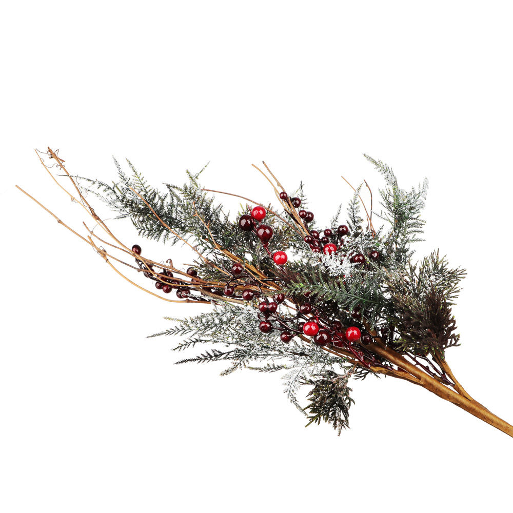 BY COLLECTION Black Line Новогоднее украшение ветка 100см, арт.№ 488-118