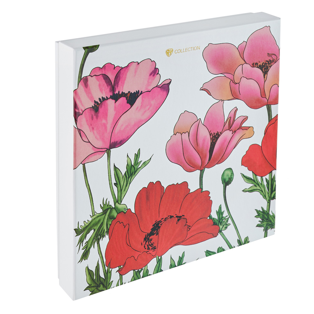 BY COLLECTION Карибы коралл Набор тарелок 2 пр., 19см, костяной фарфор, арт.№ 802-020