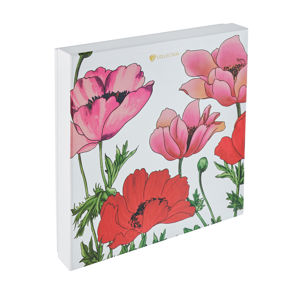 BY COLLECTION Карибы бирюза Набор тарелок 2 пр., 19см, костяной фарфор, арт.№ 802-030