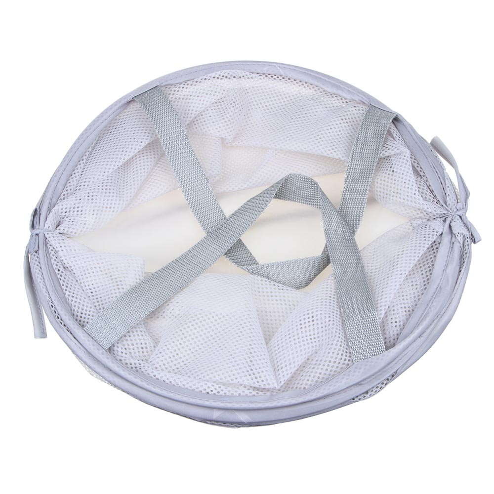 VETTA Корзина для белья, 55х31,5см, полиэстеровая сетка, 2 цвета, арт.№ 402-013