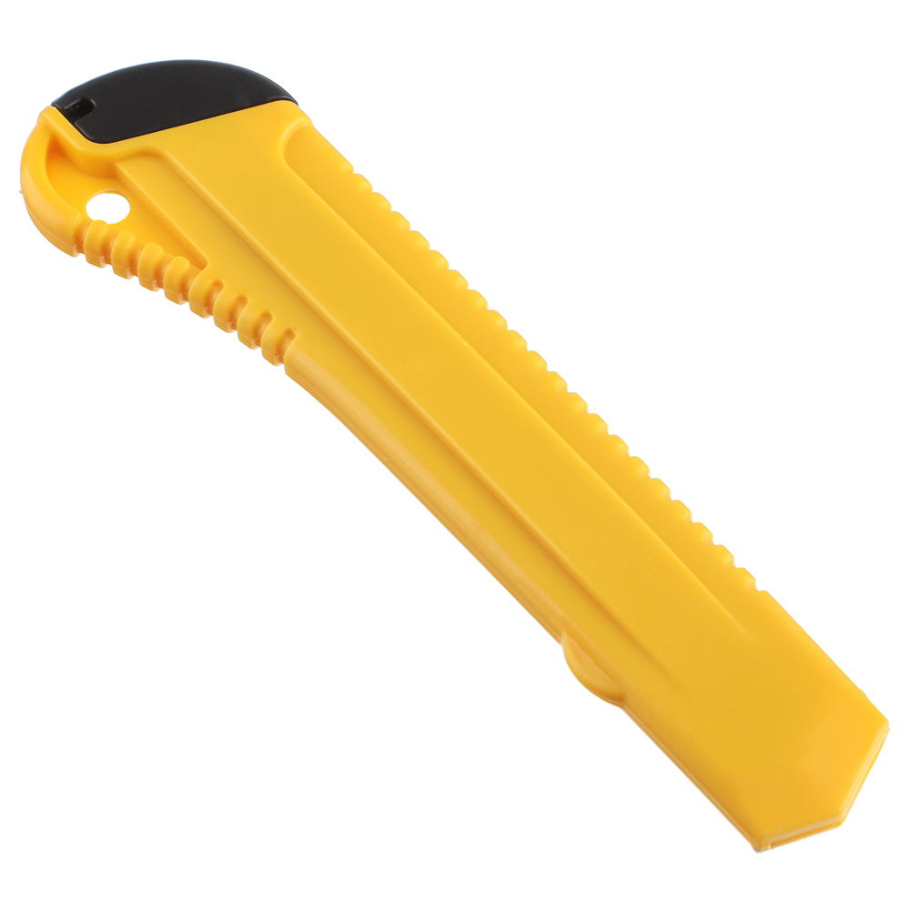 Нож универсальный малярный с сегментированным лезвием 18мм, квадратный фиксатор, арт.№ 685-017