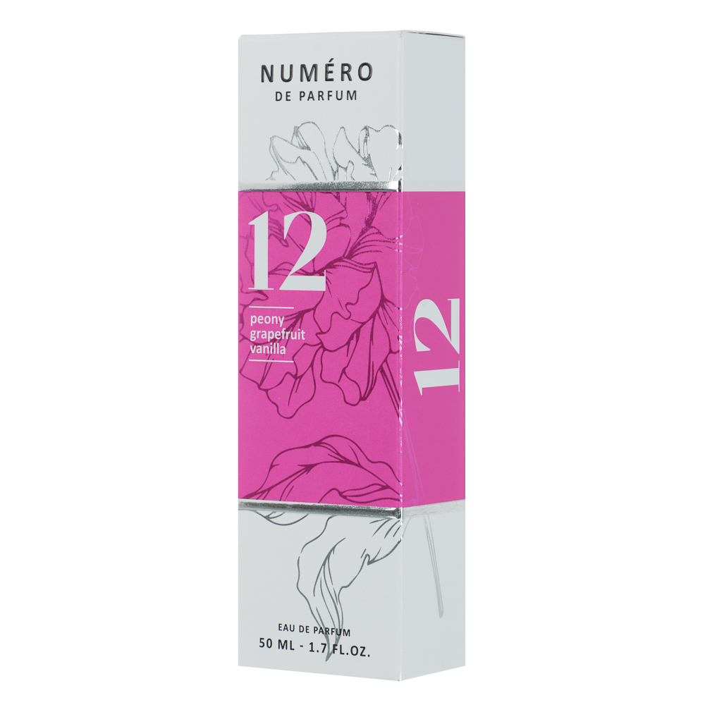 Парфюмерная вода женская тм UNIQUE numero de Parfum 12, 50 мл, арт.№ 313-367