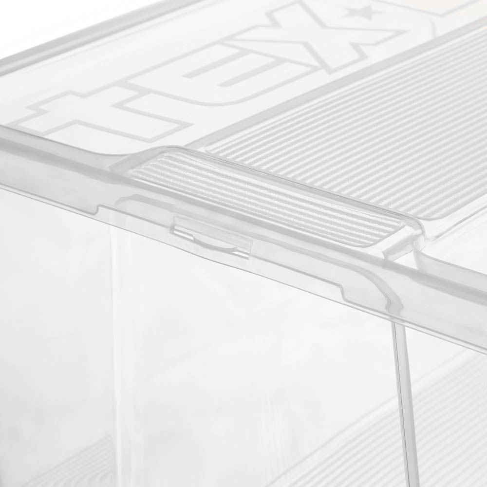 Контейнер для хранения с крышкой Tex, 38х28х14см, 10л, прозрачн., арт.№ 457-673