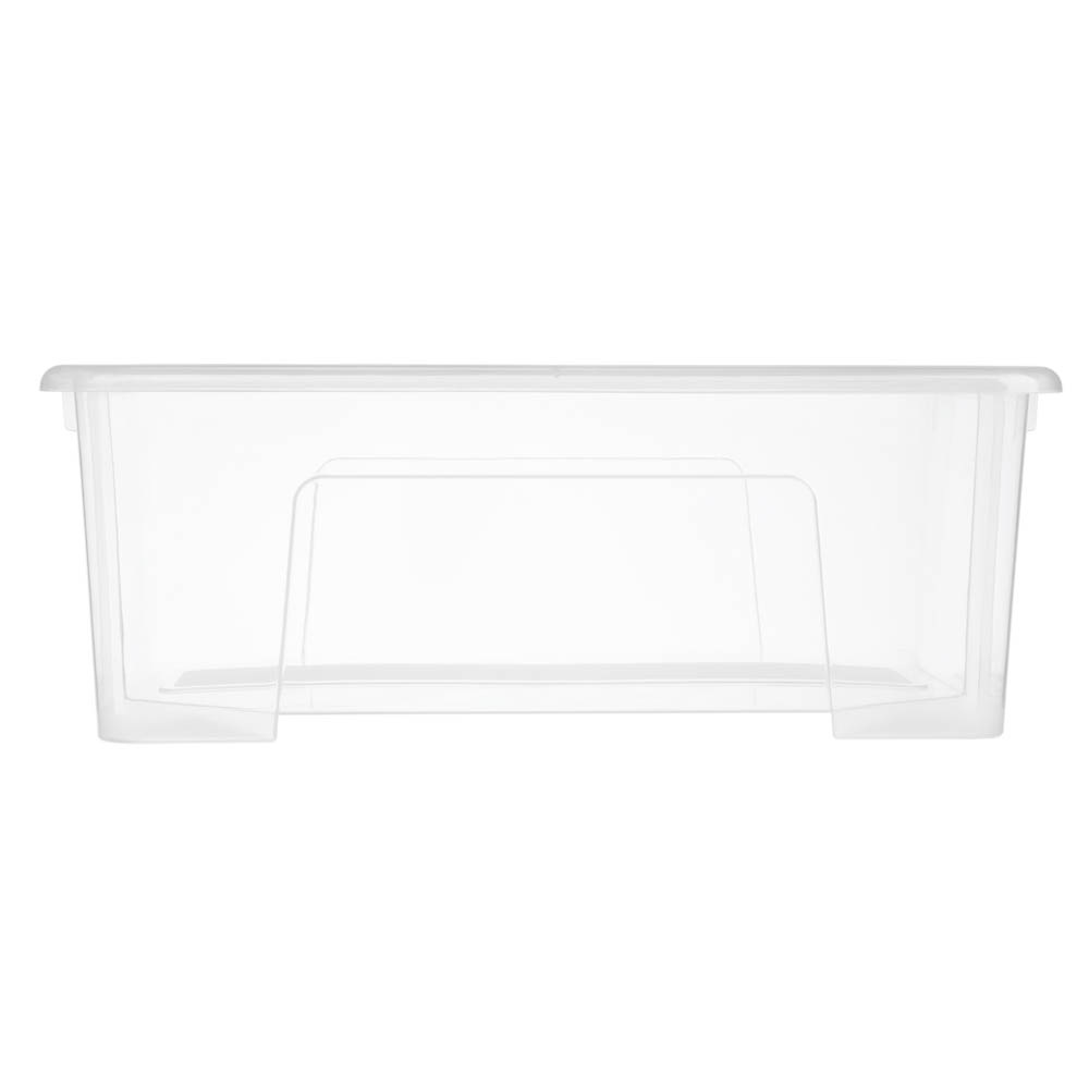 Контейнер для хранения с крышкой Tex, 38х28х14см, 10л, прозрачн., арт.№ 457-673