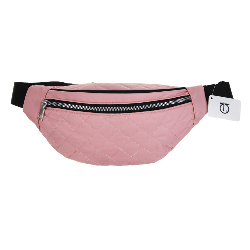 ЮL Мари Эль Сумка поясная стеганная, 100% полиэстер, 32х15 см, 4 цвета, КЖ25-02, арт.№ 337-209