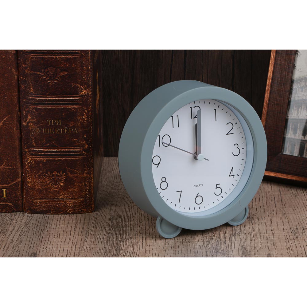 LADECOR CHRONO Будильник, 12x13x4 см, 1хАА, пластик, арт.№ 529-329