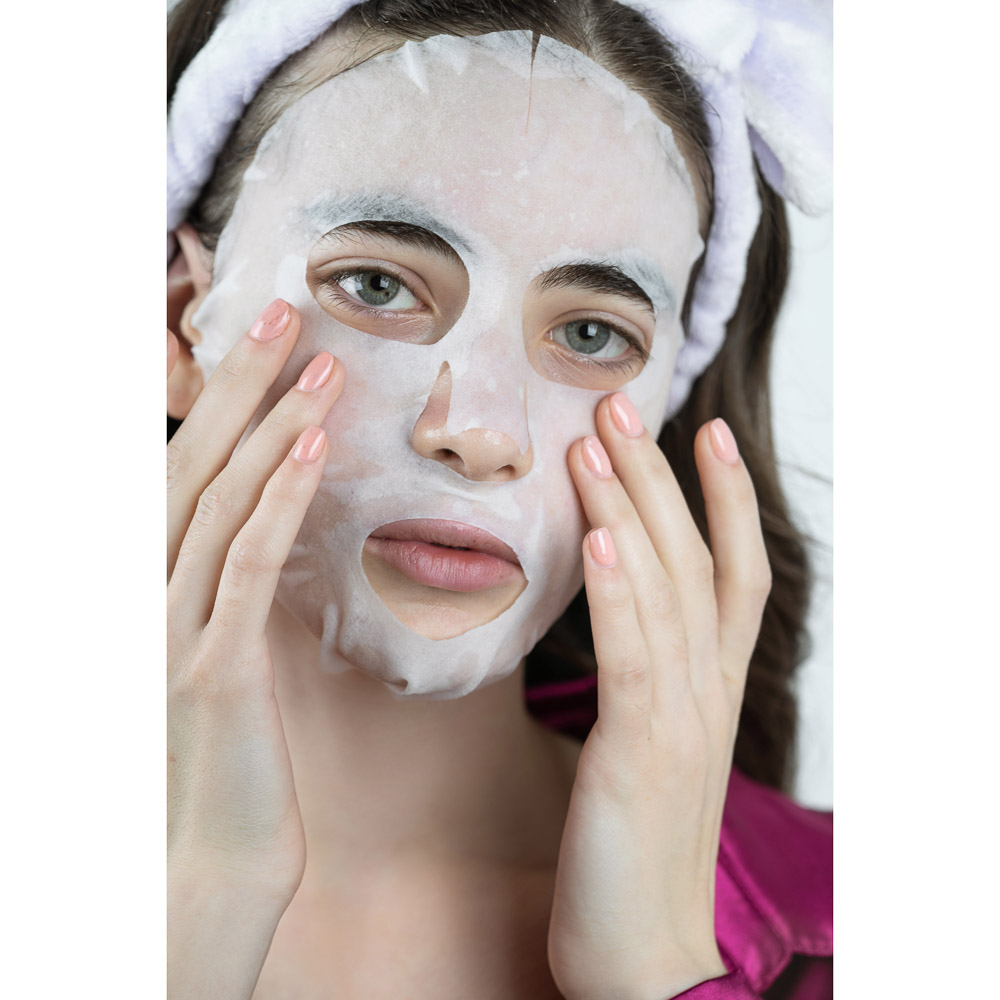 ЮНИLOOK Набор Маска тканевая для лица Мультикомпонент, 25мл х 3шт, 3 вида, арт.№ 022-112