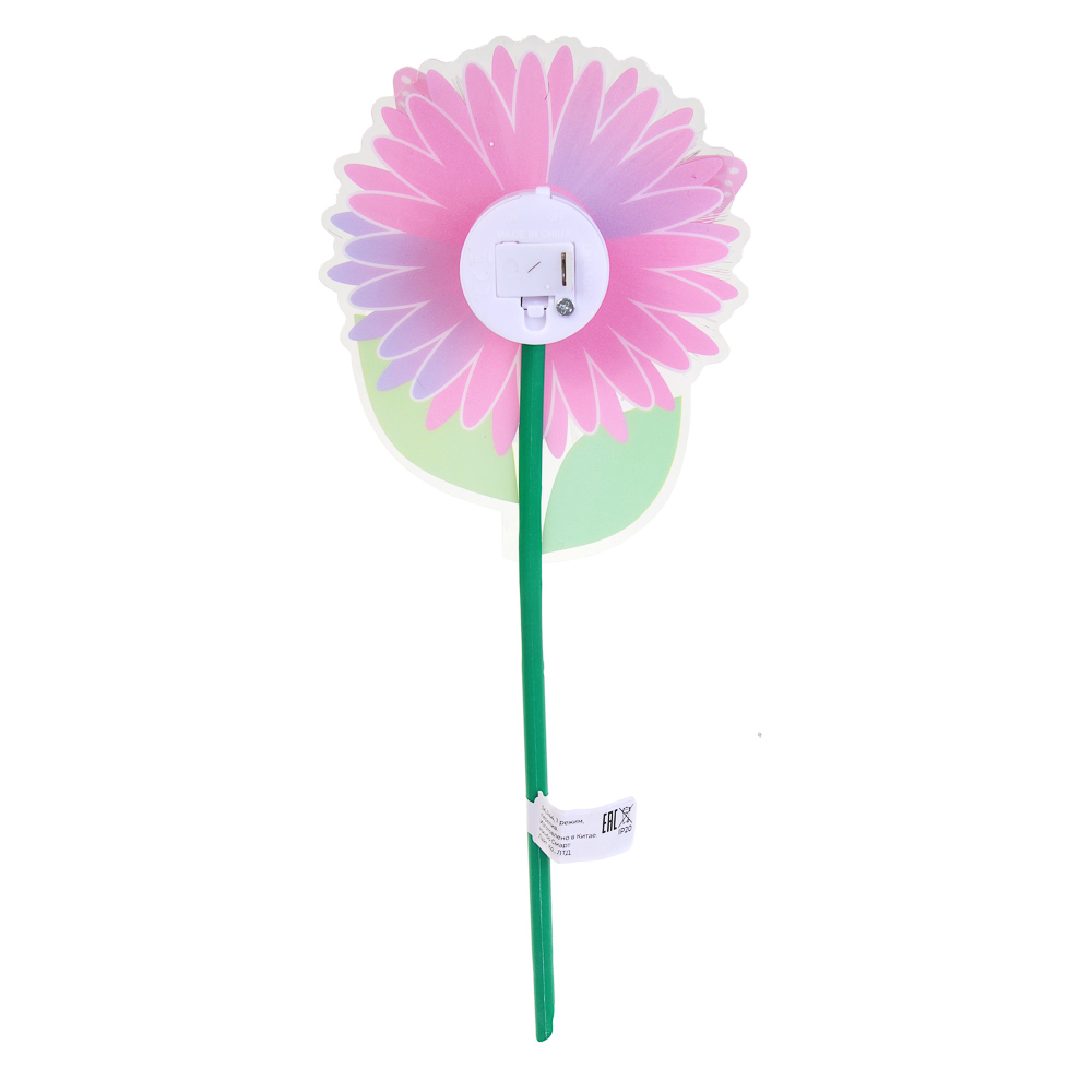 INBLOOM Фигурка на стержне Бабочка, 1LED, 1 реж., 11х28х3см, PS, PMMA, PVC, PP, 3xLR44, арт.№ 153-179