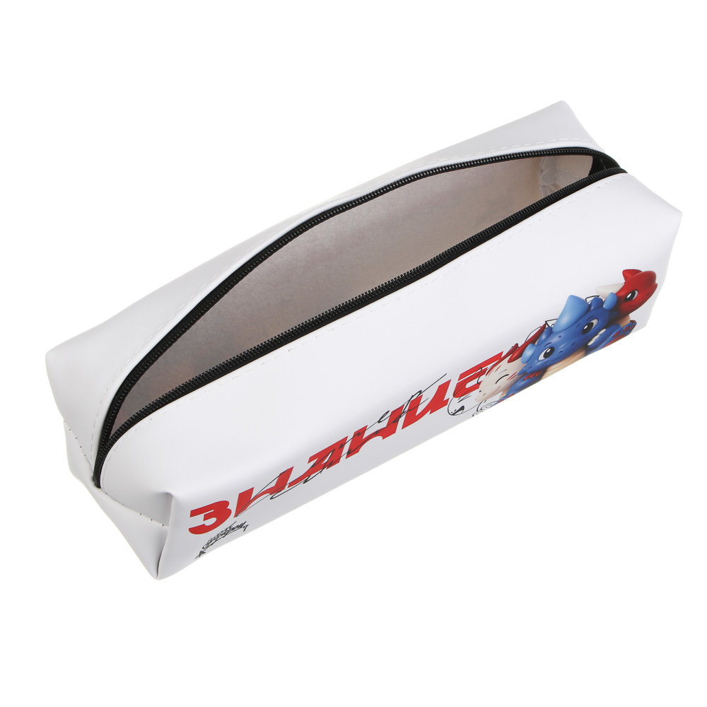 Пенал прямоугольный, 21x6x6см, BY Русские Супергерои "Яркий День" искусственная кожа с печатью, арт.№ 801-115