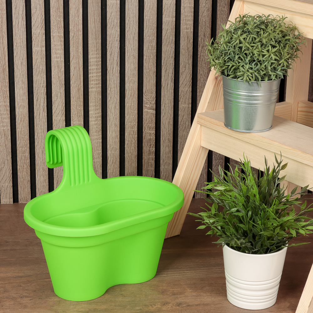 INBLOOM Кашпо подвесное 2 ячейки, 31х26х26см, PP, арт.№ 164-006