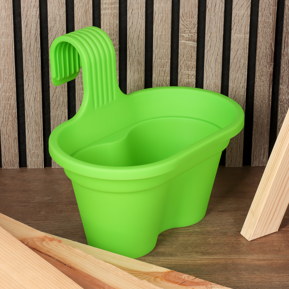 INBLOOM Кашпо подвесное 2 ячейки, 31х26х26см, PP, арт.№ 164-006