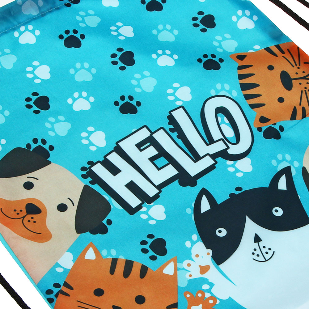 ХЭВ Э НАЙС ДЭЙ Мешок для сменной обуви на завязках, 34,8x41,5см, полиэстер, арт.№ 233-075