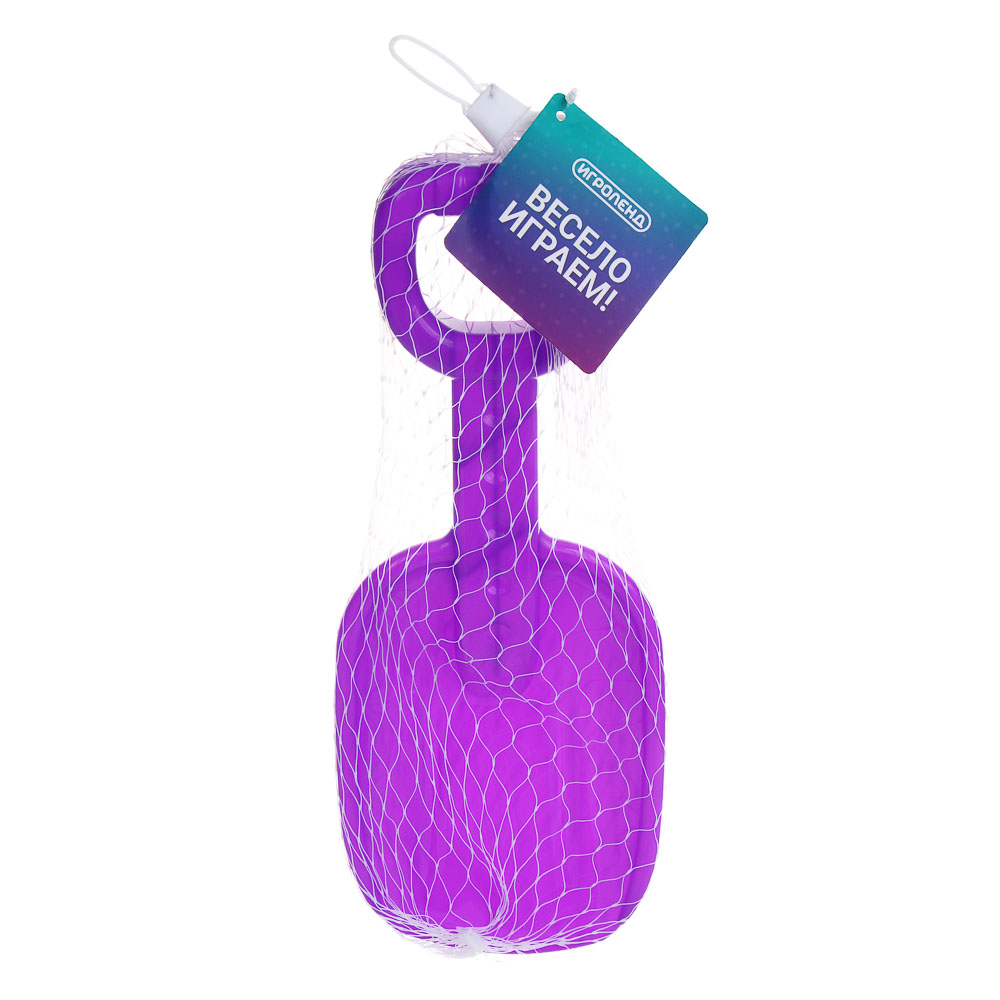 ИГРОЛЕНД Лопатка для снега, 28,5х11,7см, PP, 5 цветов, арт.№ 084-033