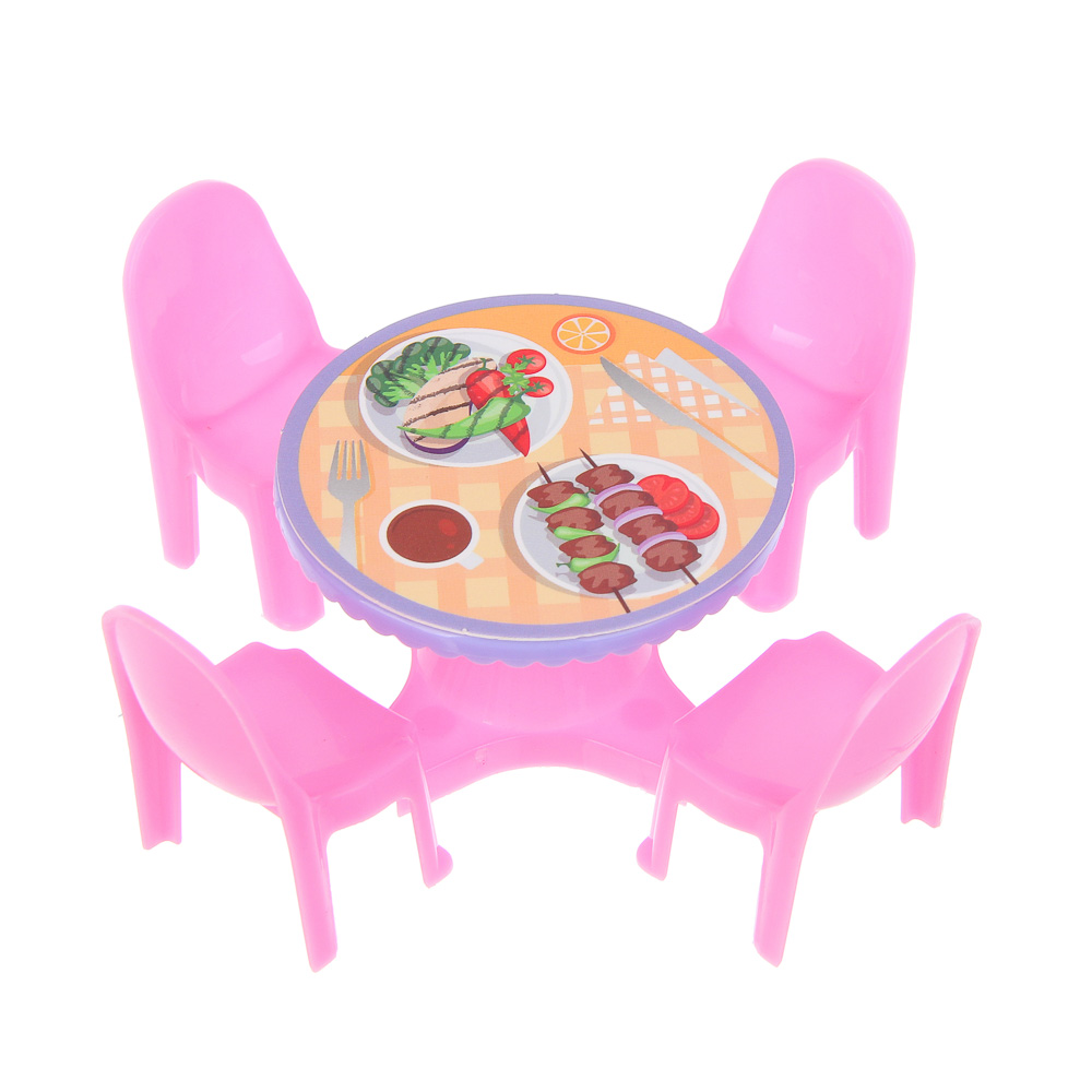 ИГРОЛЕНД Игровой набор Кухня с продуктами, PP, ABS, 41х7,3х23,6 см, арт.№ 294-220