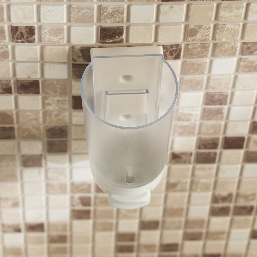 Диспенсер для жидкого мыла настенный тм VETTA, 400мл, ABS, полистирол, белый, арт.№ 542-118