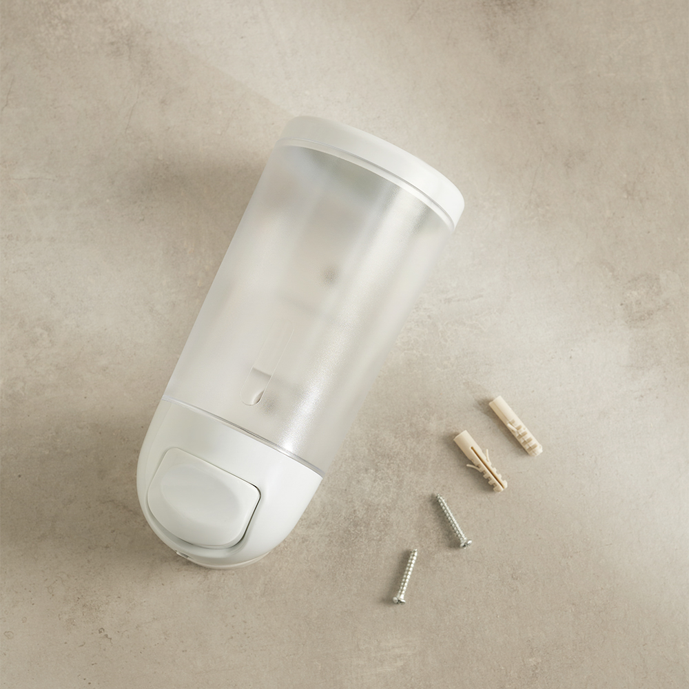 Диспенсер для жидкого мыла настенный тм VETTA, 400мл, ABS, полистирол, белый, арт.№ 542-118