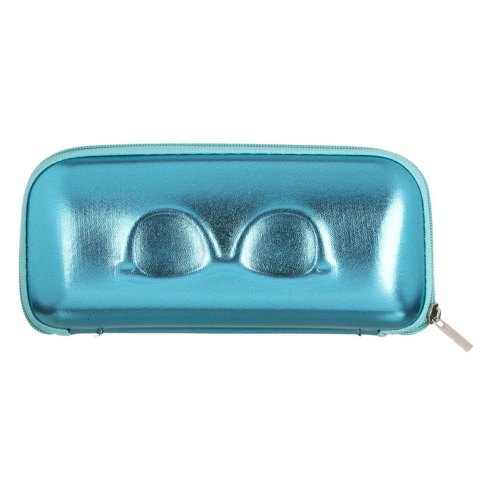 PAVO Футляр для очков на молнии, ПУ, 16,5х7см, 4 цвета, ЧО20-01, арт.№ 339-074