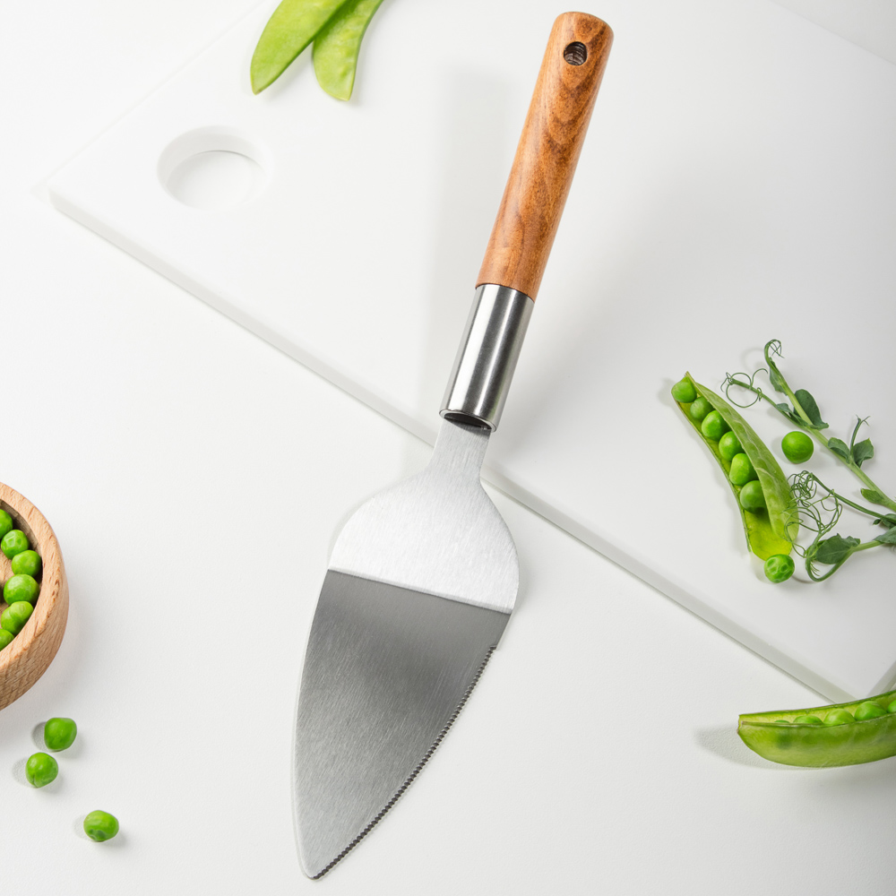 SATOSHI ЭКО Лопатка, 28.2х5.7см, нерж.сталь, бук, арт.№ 882-386