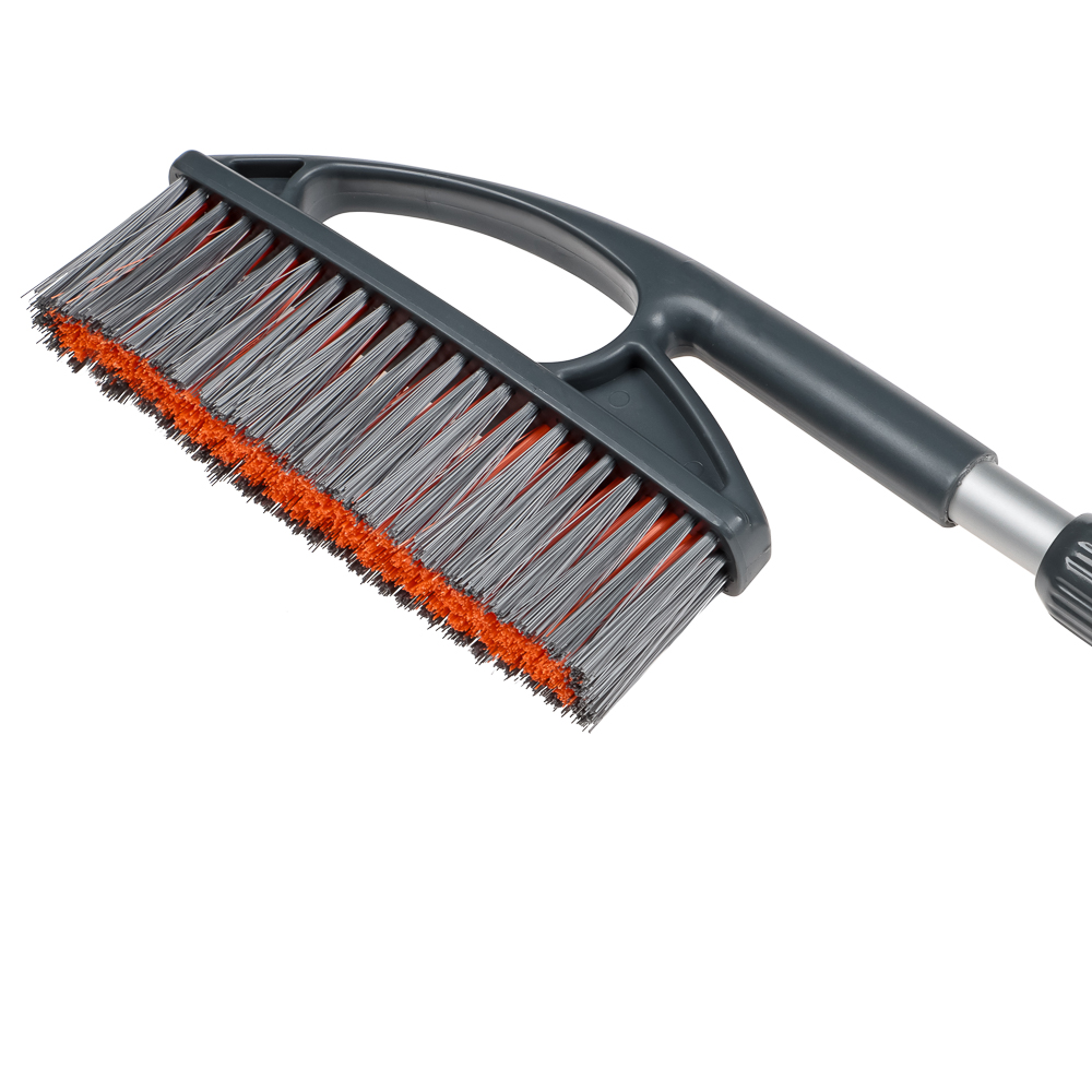 ЕРМАК Щетка для уборки снега+скребок, 79-112см, арт.№ 775-135