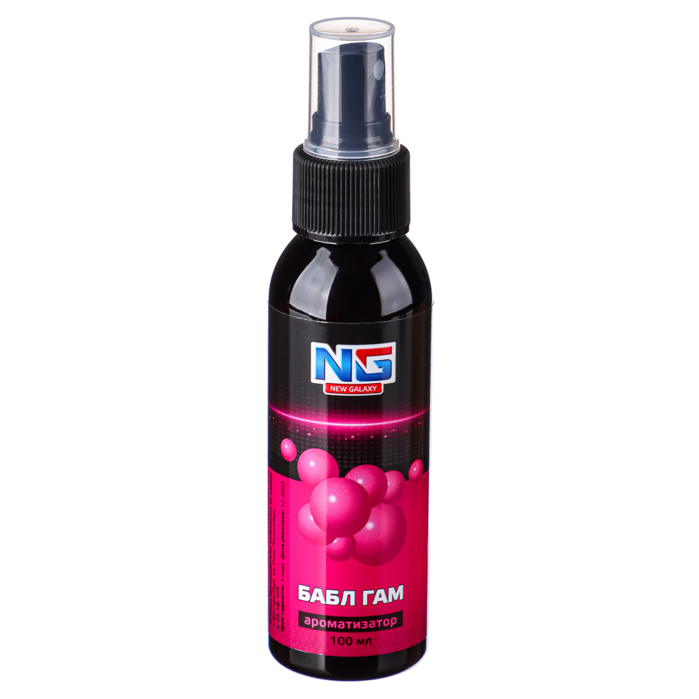 NEW GALAXY Ароматизатор спрей 100мл, бабл гам, арт.№ 794-429