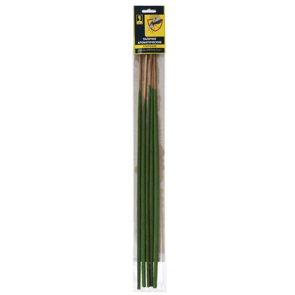 INBLOOM Палочки ароматические уличные, 5шт, 40см x d0,5см, арт.№ 159-149