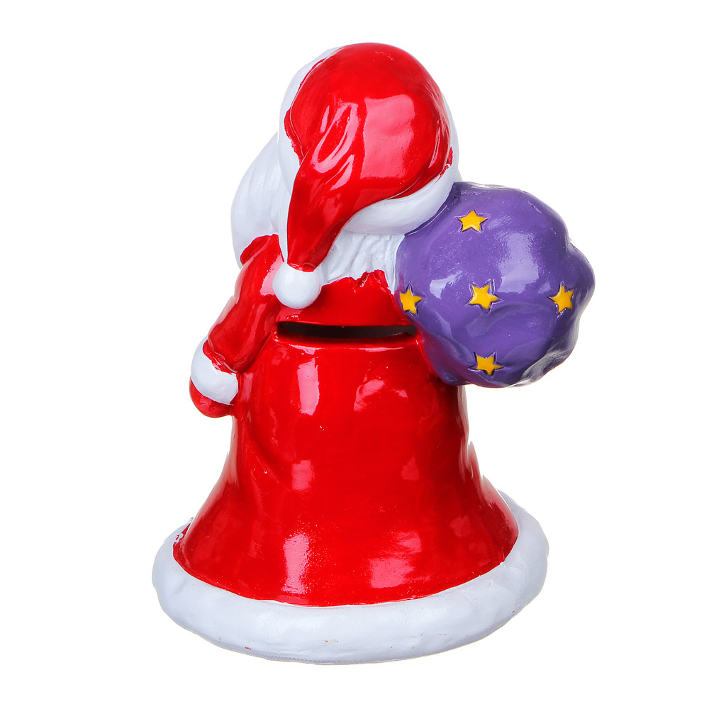 СНОУ БУМ Копилка, полистоун, h12см, 4 дизайна, арт.№ 396-647