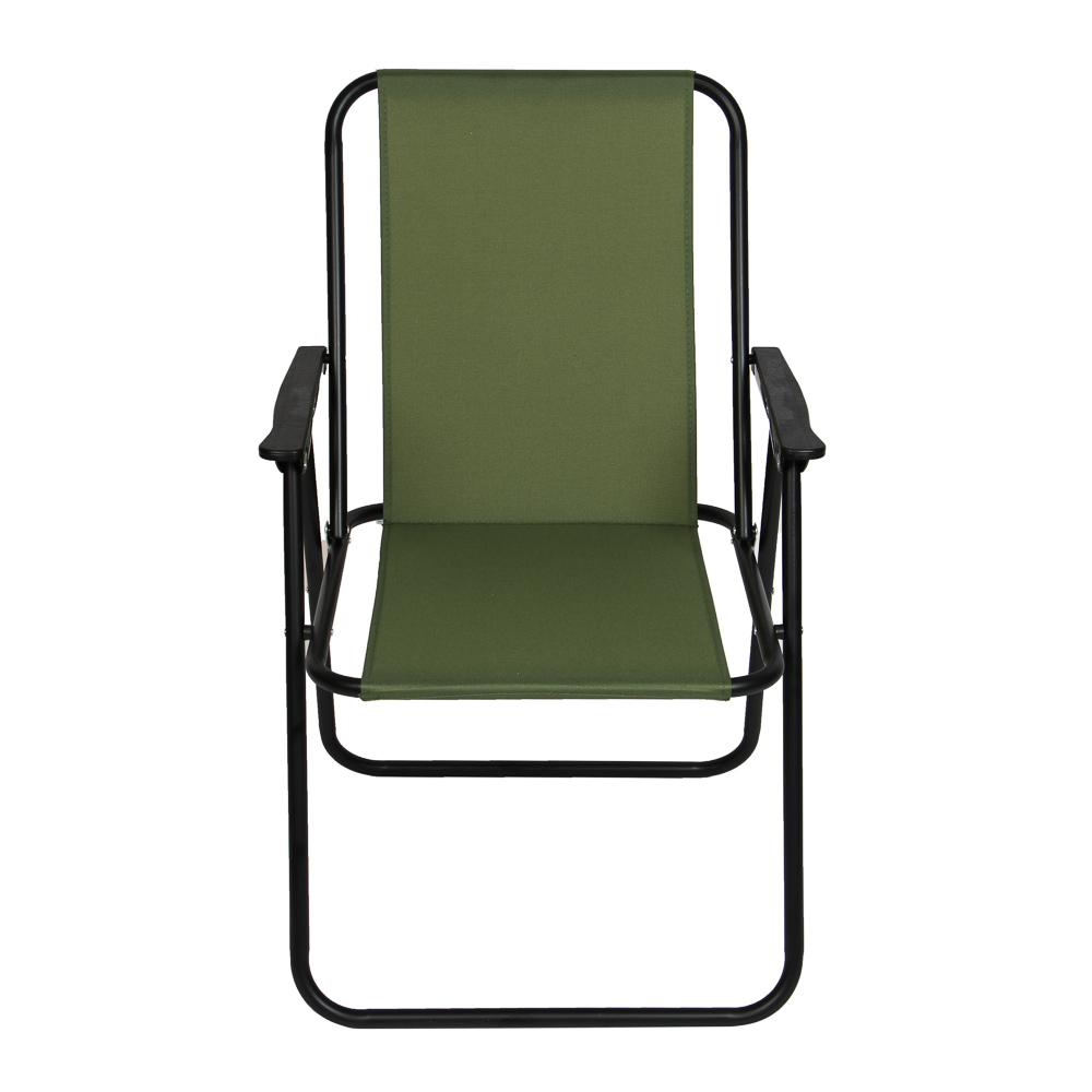 Кресло складное тм РУССО ТУРИСТО, до 120 кг, 51х38х74см, полиэстер, сталь, арт.№ 121-003