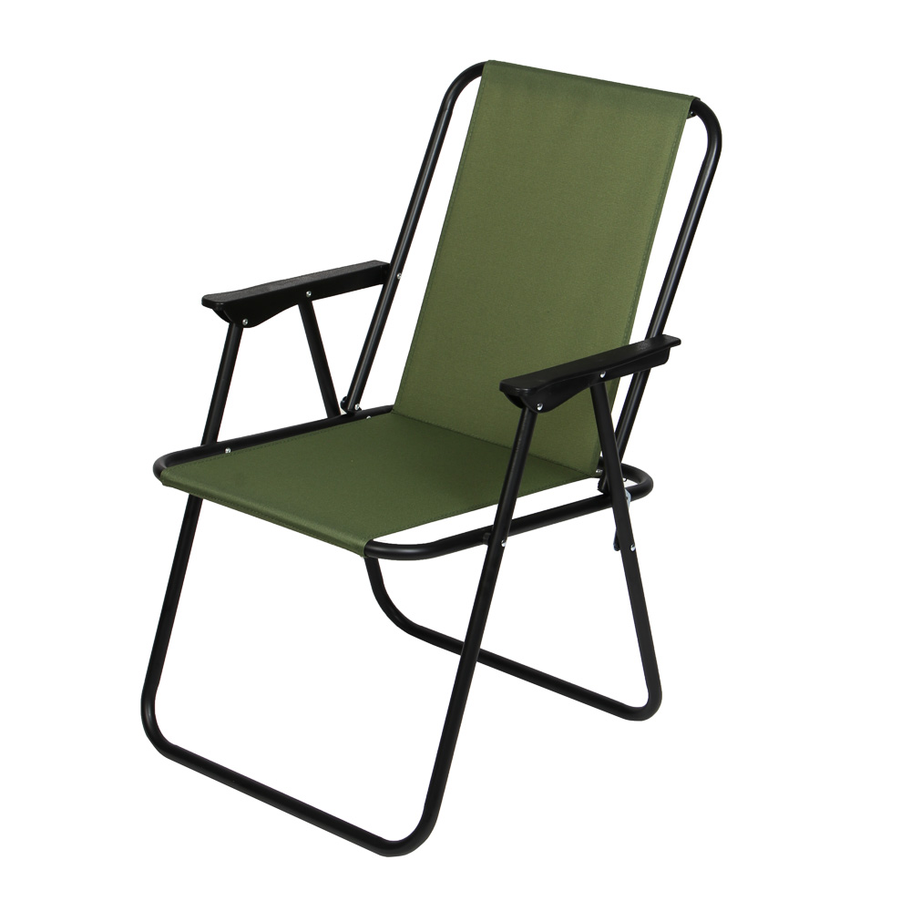 Кресло складное тм РУССО ТУРИСТО, до 120 кг, 51х38х74см, полиэстер, сталь, арт.№ 121-003