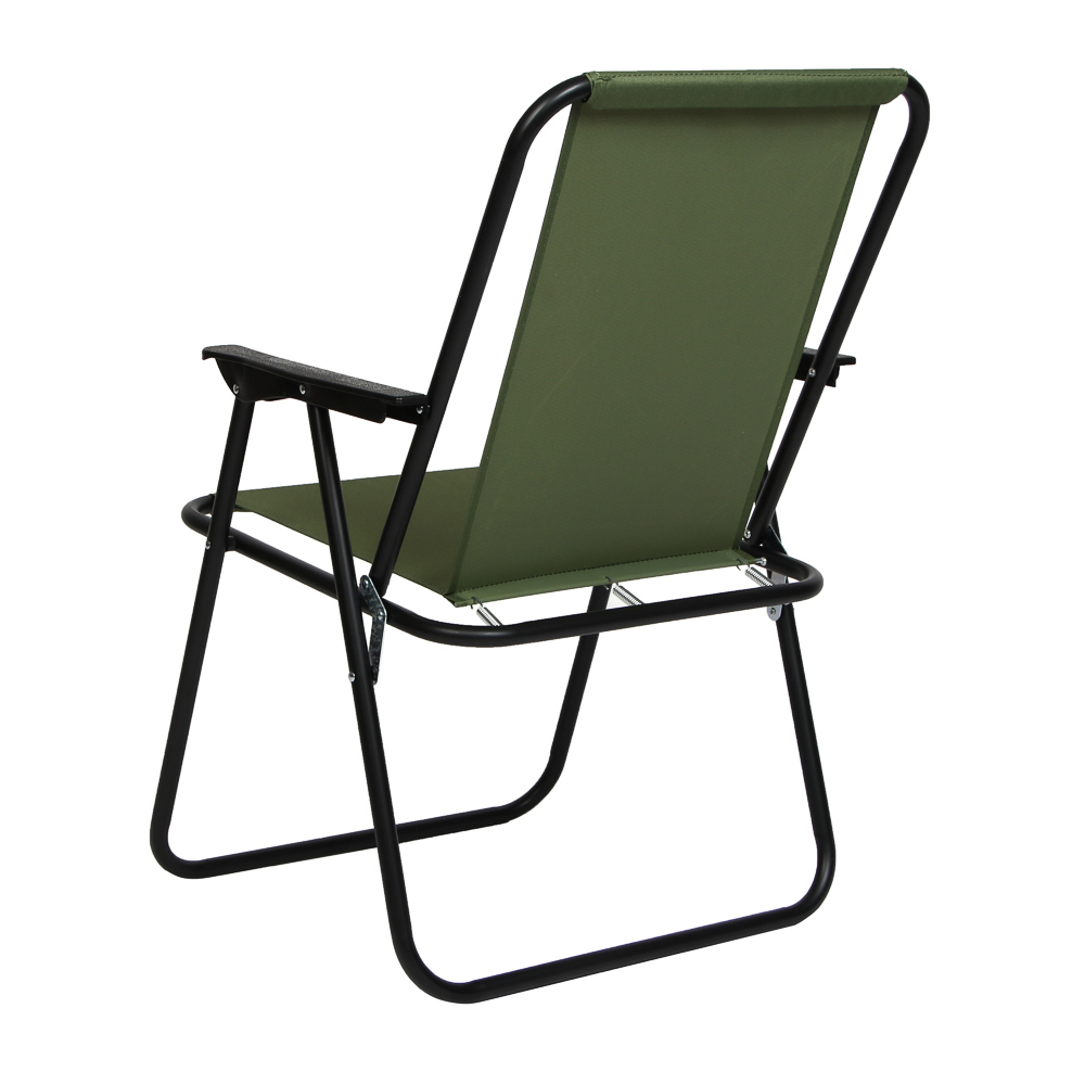 Кресло складное тм РУССО ТУРИСТО, до 120 кг, 51х38х74см, полиэстер, сталь, арт.№ 121-003