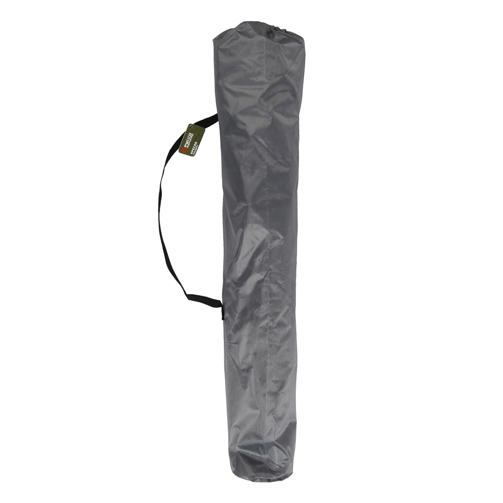 Кресло складное тм РУССО ТУРИСТО, с подлокотниками, подстаканником, до 120кг, 50х50х80см,сталь d16мм, арт.№ 121-010