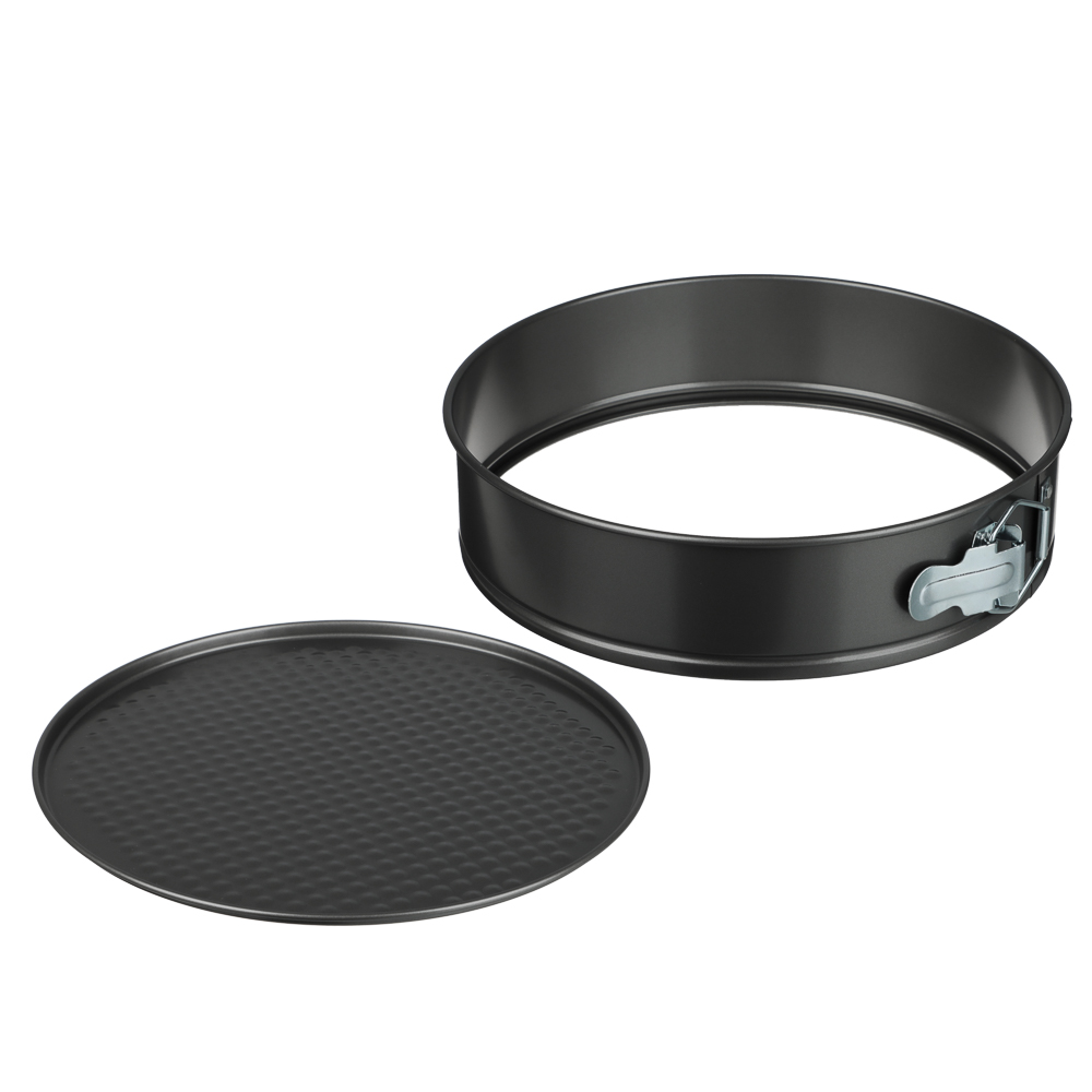 VETTA Набор форм разъемных для выпечки 3шт, с а/п покрытием, угл.сталь (квадратная, круглая, сердце), арт.№ 846-204