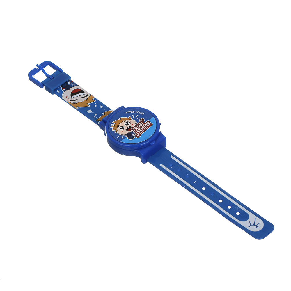 Часы детские электронные "Русские Супергерои", PVC, пластик, 1*LR41, тм BY, арт.№ 450-101