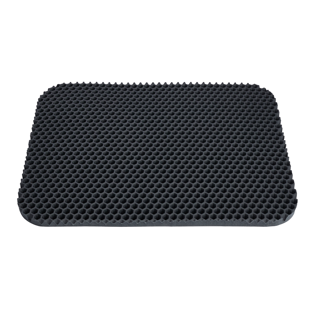 Коврик универсальный для сушки посуды, 27x34см, ЭВА, цвет серый, арт.№ 485-025