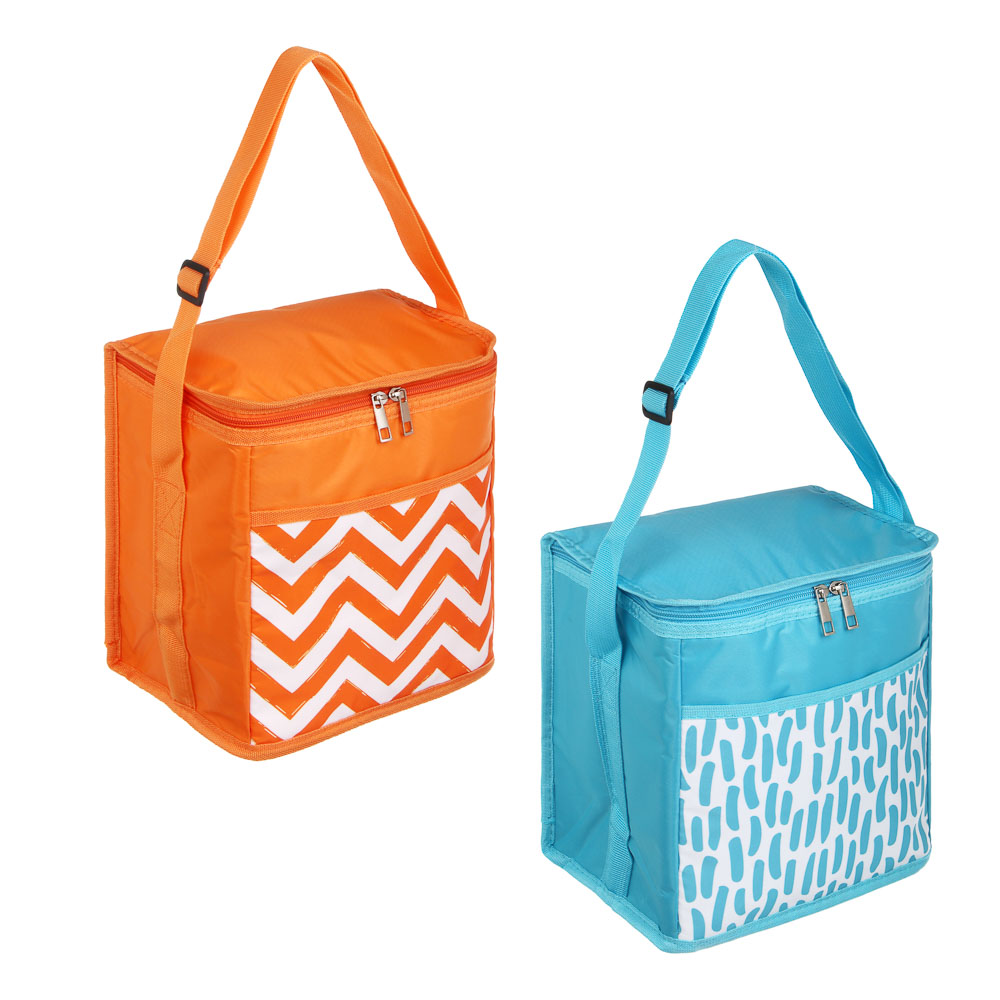 Термосумка, тм ЯРКОЕ ЛЕТО, 9 л, 420D оксфорд, фольга, 23х16х25 см, арт.№ 118-061