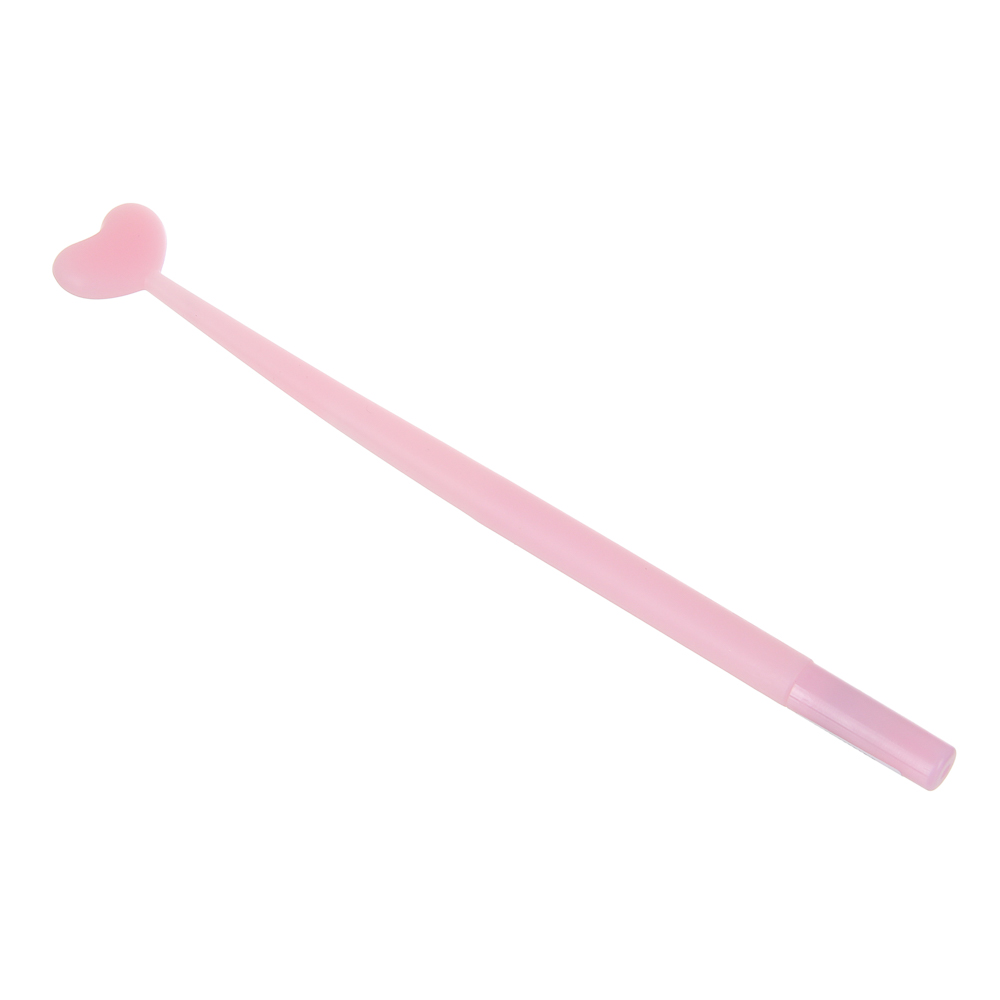 Ручка шариковая синяя, "Нежные истории", гибкий корпус, 4 дизайна, шоу-бокс, арт.№ 591-277