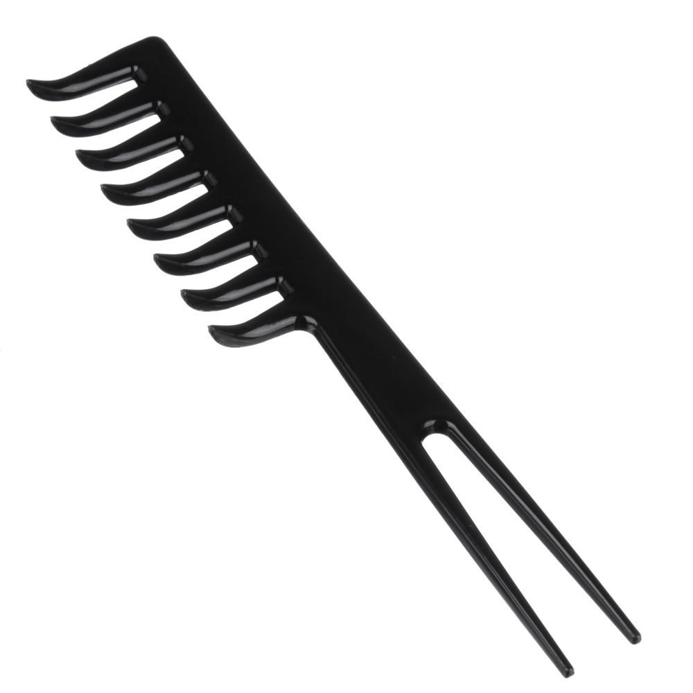 Набор профессиональных расчесок-гребней тм ЮНИLOOK, 10пр., пластик, черный, арт.№ 356-414