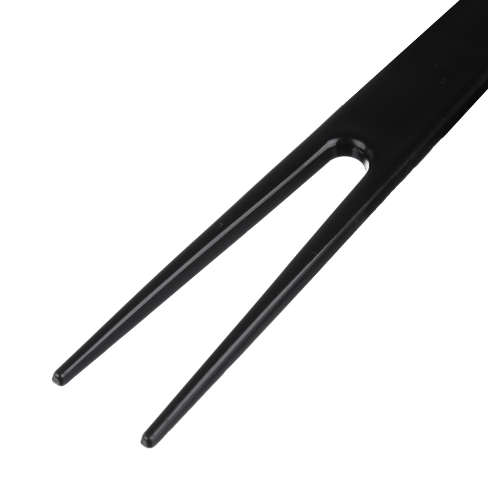 Набор профессиональных расчесок-гребней тм ЮНИLOOK, 10пр., пластик, черный, арт.№ 356-414