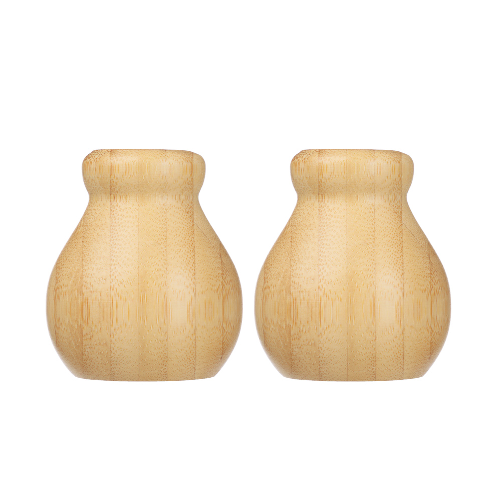 SATOSHI Набор для специй на подставке 3пр., бамбук, 15.8х7.3х9см, арт.№ 883-546