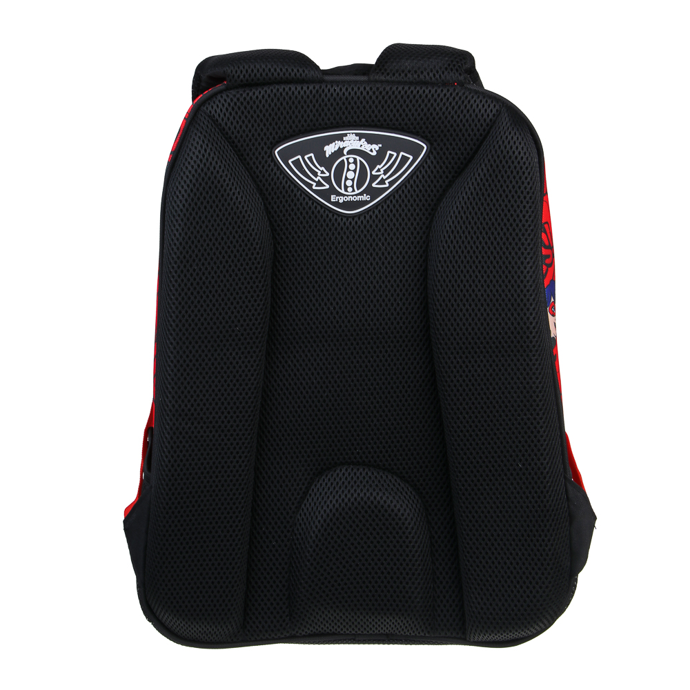 Ледибаг Рюкзак шк.жесткий, 39х30х15см, 2 отд., 3 карм., эргон.спинка, ручка, вес около 900гр, "Кор", арт.№ 811-001