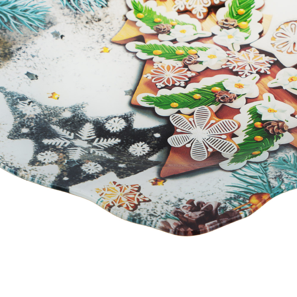 Чудеса Блюдо круглое, 25см, стекло, арт.№ 820-902