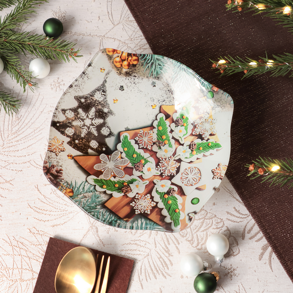 Чудеса Салатник круглый, 20х5см, стекло, арт.№ 820-903