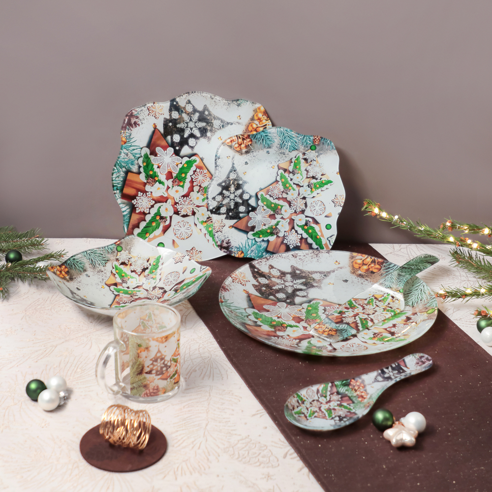 Чудеса Салатник круглый, 20х5см, стекло, арт.№ 820-903