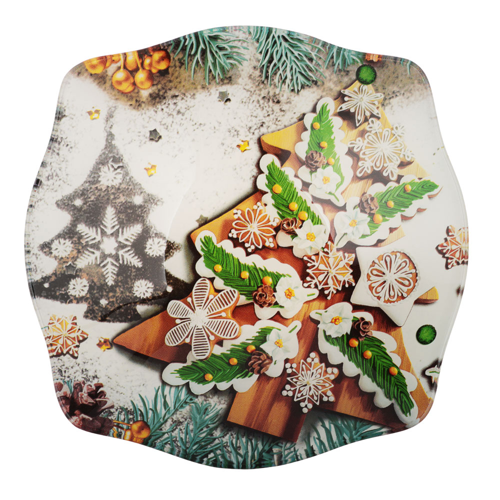 Чудеса Салатник круглый, 20х5см, стекло, арт.№ 820-903