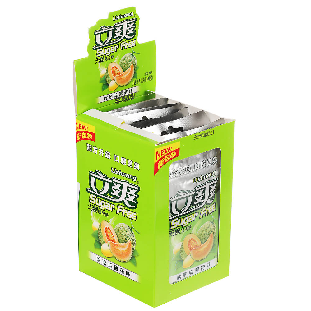 Драже холодок без сахара дыня 15гр, арт.№ 347-446