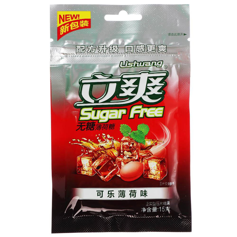 Драже холодок без сахара кока кола 15гр, арт.№ 347-448