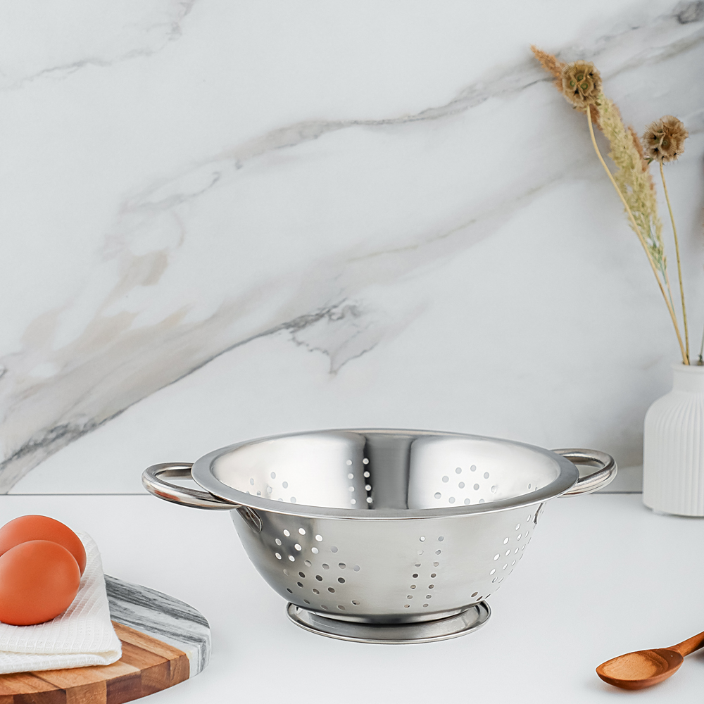 VETTA Дуршлаг на ножке "Классика", нерж.сталь, 22см, арт.№ 812-017