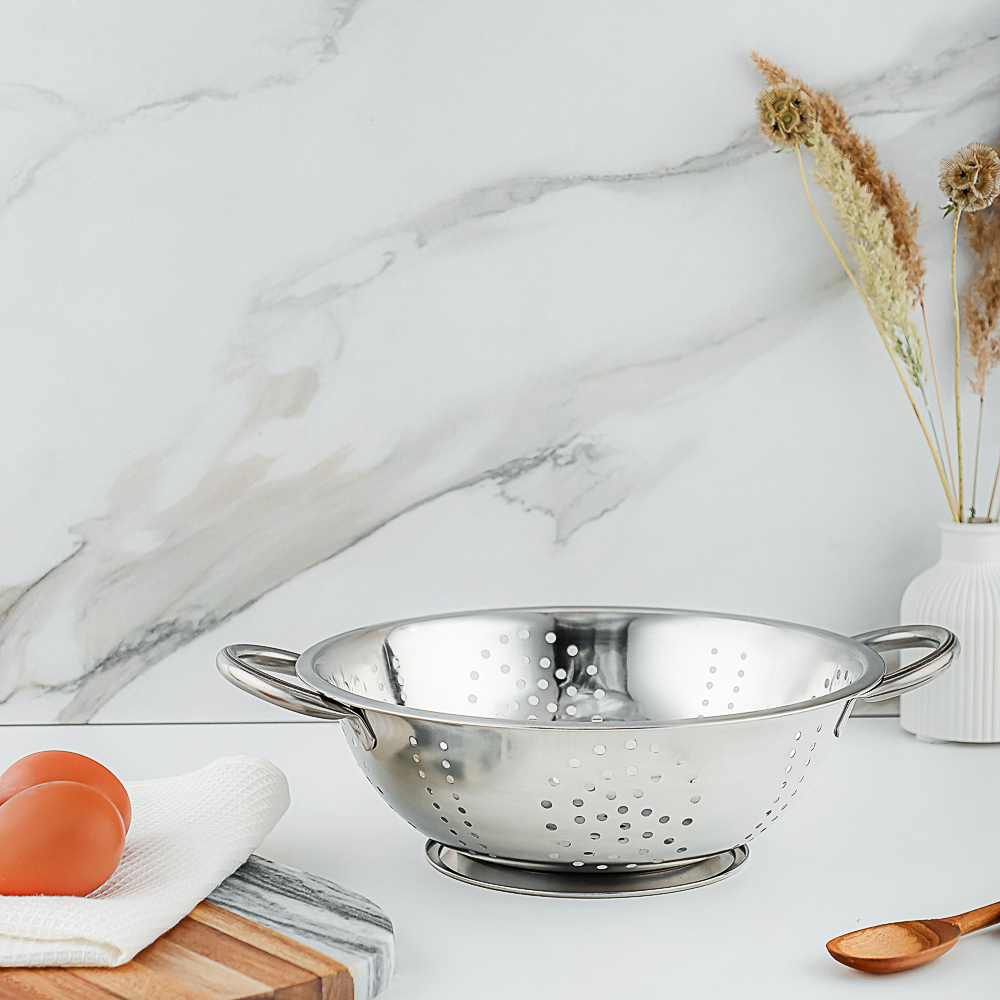 VETTA Дуршлаг на ножке "Классика", нерж.сталь, 24см, арт.№ 812-018