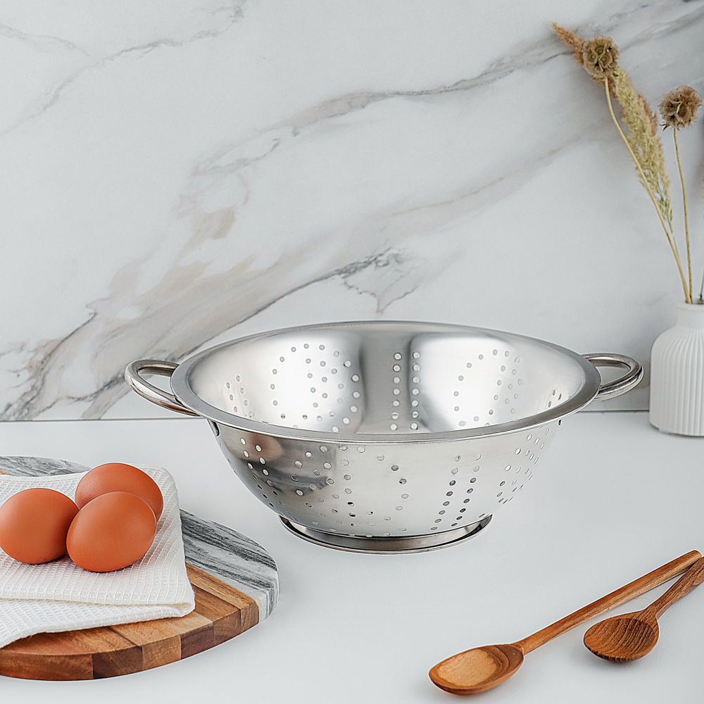 VETTA Дуршлаг на ножке "Классика", нерж.сталь, 28см, арт.№ 812-058