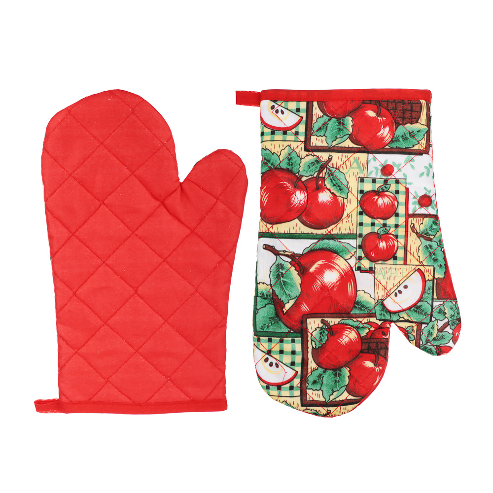 Прихватка-варежка, 100% полиэстер, 17х25см, 4 дизайна, арт.№ 493-094